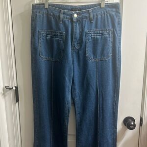 BNWT Just Fashion Now High Waisted Flare Jeans